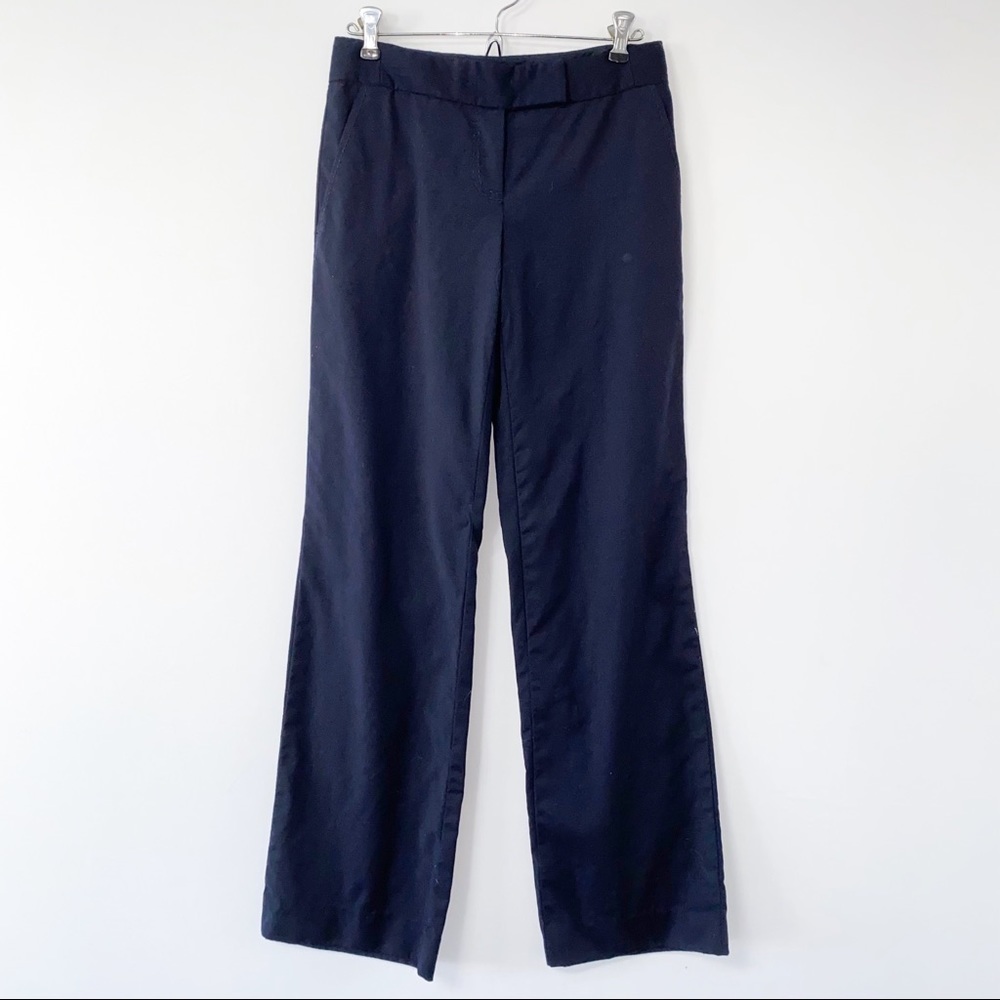 Tory Burch Dark Navy Wool Pants US 2